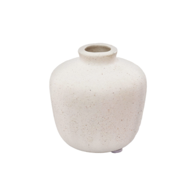 8cm White Mini Vase